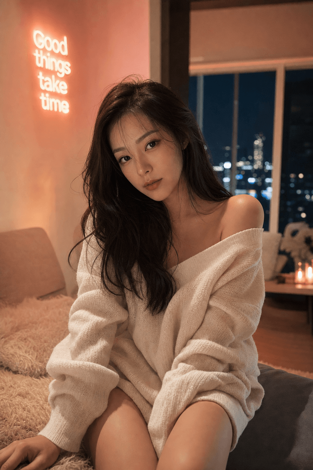 Night In Peach