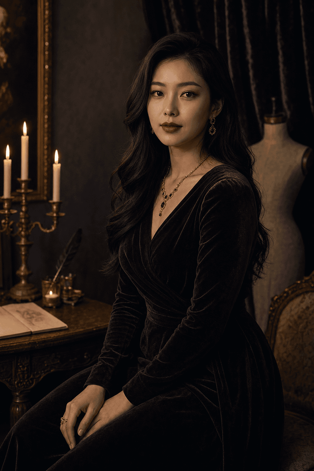 Candlelit Plum Atelier
